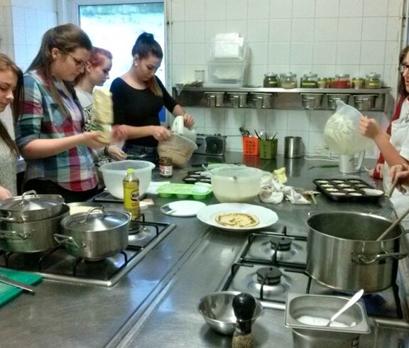 In der Küche