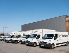 Das carla transportcenter bietet kleinere und größer Sachspenden-Transporte an.