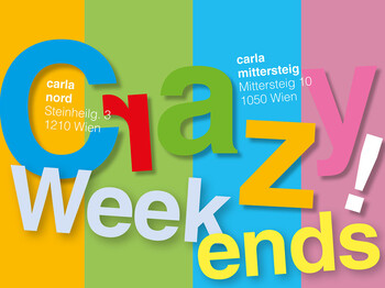 crazy weekends in den beiden großen carlas