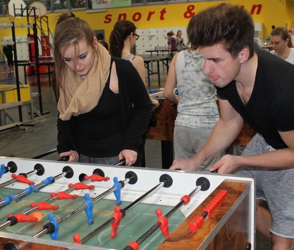 Tischfußball