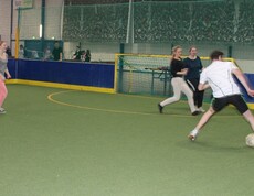 Fußball spielen